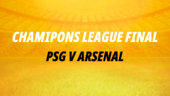 Image for Champions League final PSG v Arsenal preview